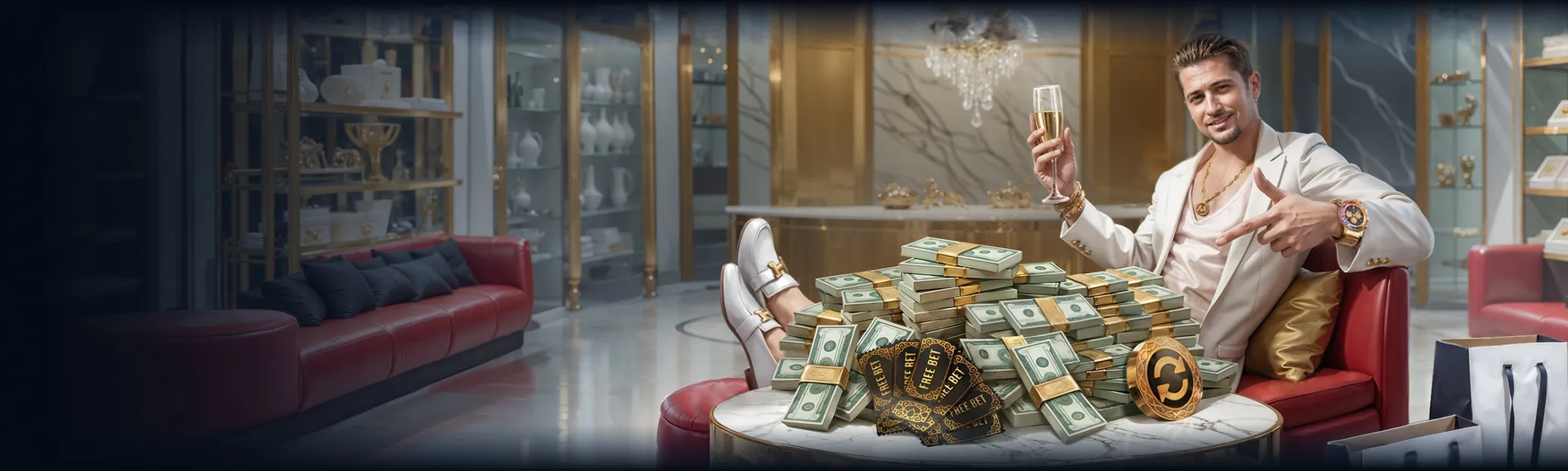 Millioner Casino App-Screenshot